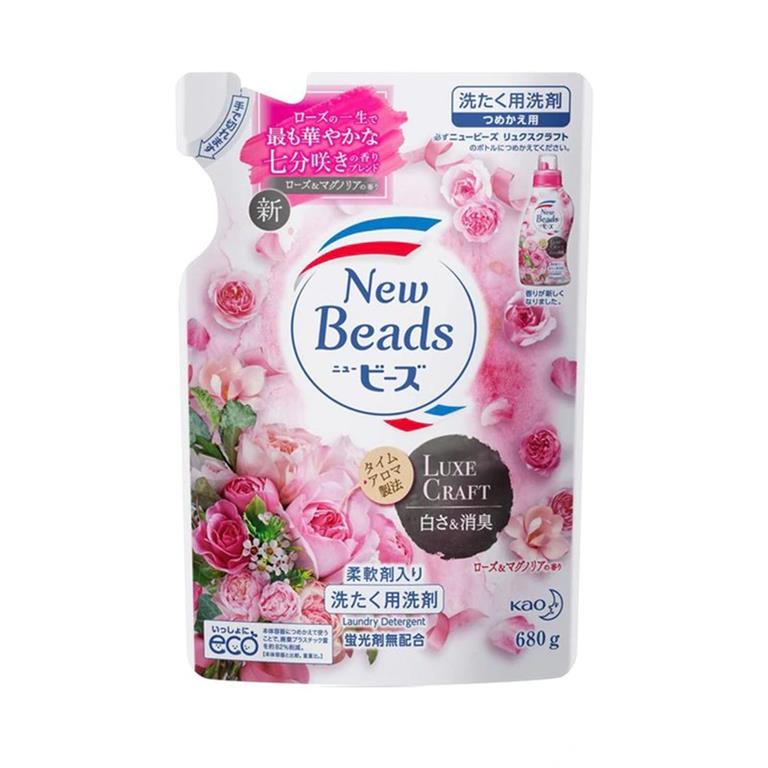 花王洗衣液補充装-玫瑰味- 680g