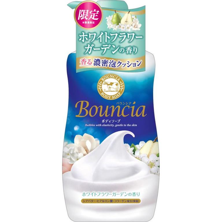 Bouncia 白花花園香氛沐浴露 500ml / Bouncia Body Soap White Flower Garden Fragrance 500ml
