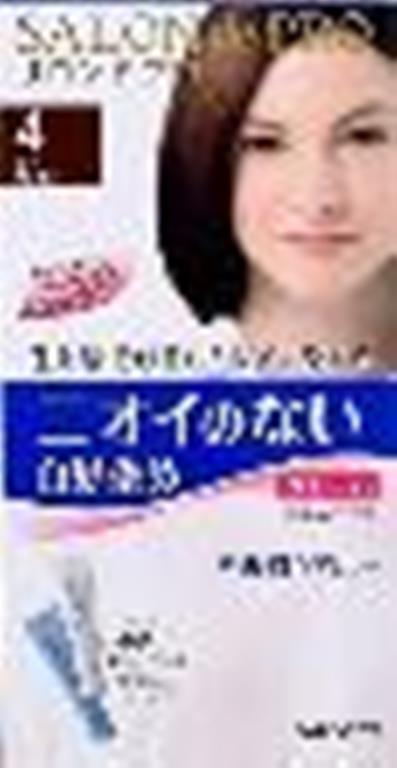 DARIYA 白髮專用 染髮劑 淺棕色 4號色 / Salon de Pro Fragrance-free hair color Early dyeing cream