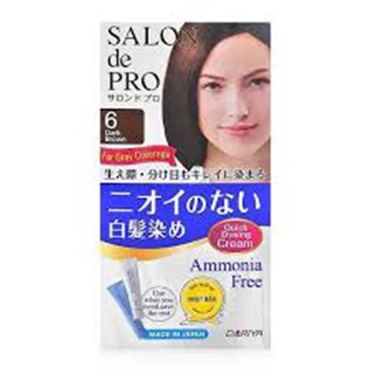 Salon de Pro 白髮專用 泡沫染髮 5K號栗色 / Salon de Pro Fragrance-free hair color Early dyeing cream No.5K