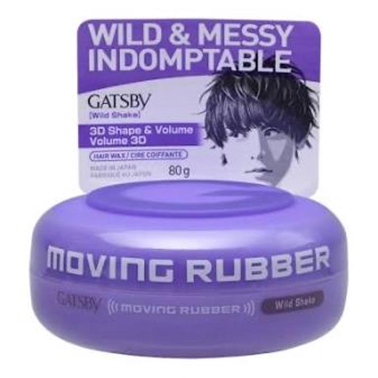 GATSBY 狂野塑型 髮蠟 立體感 / GATSBY MOVING RUBBER SPIKY EDGE (Wild & Messy)