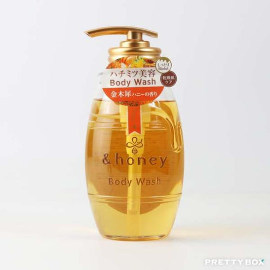 日本 & Honey 沐浴露 金木西香 / Japan & HONEY Osmanthus Honey Deep Moist Gel Body Wash